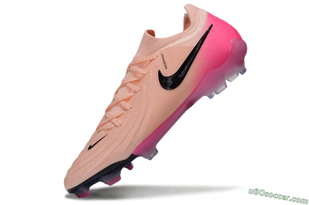 Nike Phantom GX 2 Elite FG Firm Ground Soccer Cleats - Pink/Black 6