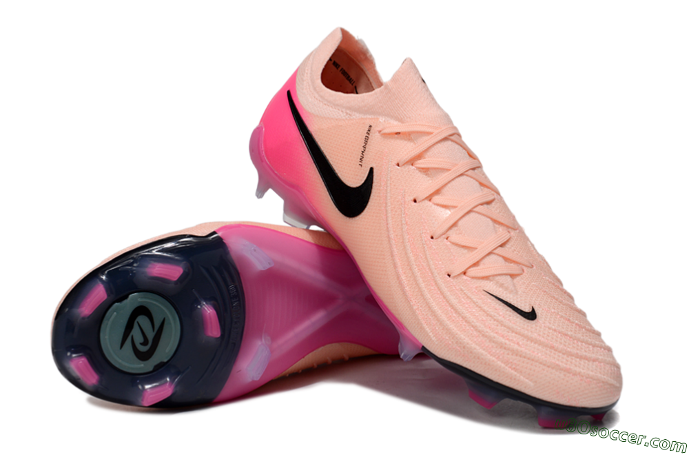 Nike Phantom GX 2 Elite FG Firm Ground Soccer Cleats - Pink/Black 4