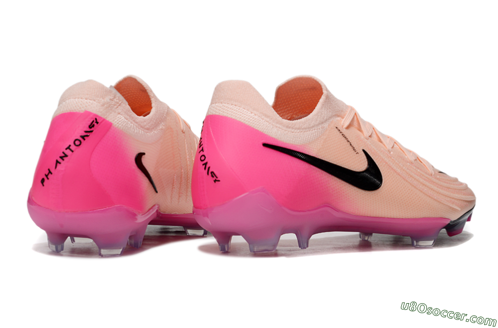 Nike Phantom GX 2 Elite FG Firm Ground Soccer Cleats - Pink/Black 7