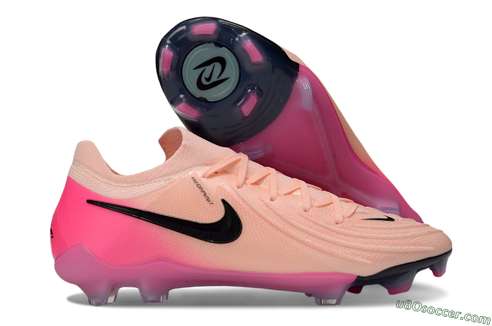 Nike Phantom GX 2 Elite FG Firm Ground Soccer Cleats - Pink/Black 1
