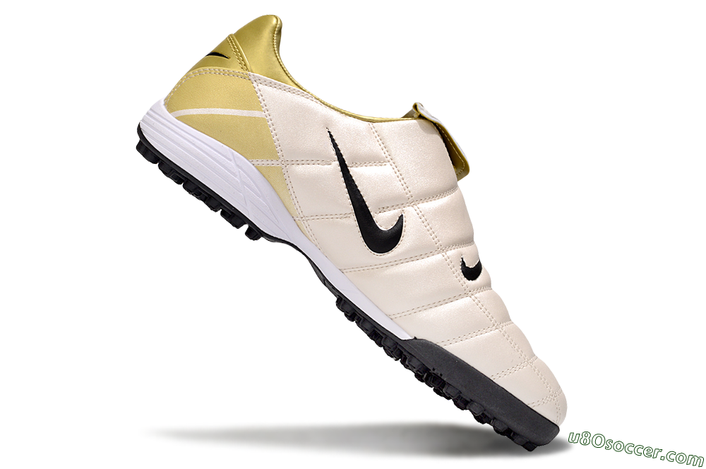 Nike Total 90 III TF Artificial Turf Soccer Shoes - Gold/Beige/Black 5