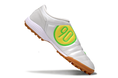 Nike Total 90 III TF Artificial Turf Soccer Shoes - White/Yellow
