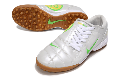 Nike Total 90 III TF Artificial Turf Soccer Shoes - White/Yellow