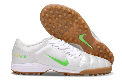 Nike Total 90 III TF Artificial Turf Soccer Shoes - White/Yellow
