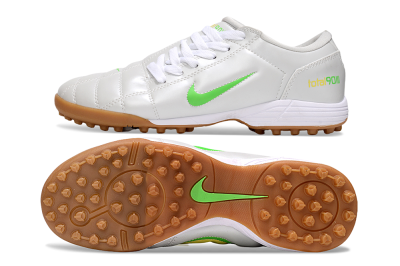 Nike Total 90 III TF Artificial Turf Soccer Shoes - White/Yellow