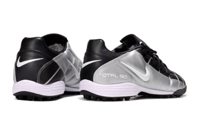 Nike Total 90 III TF Artificial Turf Soccer Shoes - Silver/White/Black