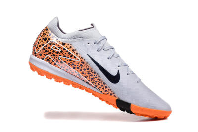 Nike Air Zoom Mercurial Vapor 16 Elite TF Artificial Turf Soccer Shoes - Grey/White/Leopard