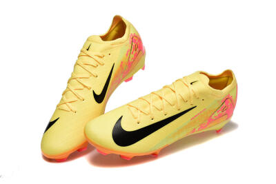 Nike Air Zoom Mercurial Vapor 16 Elite FG Firm Ground Soccer Cleats - Yellow/Black/Red
