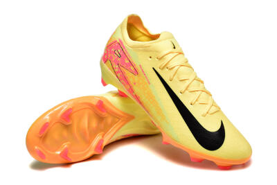 Nike Air Zoom Mercurial Vapor 16 Elite FG Firm Ground Soccer Cleats - Yellow/Black/Red