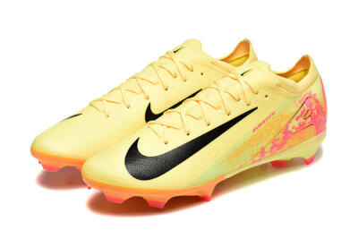 Nike Air Zoom Mercurial Vapor 16 Elite FG Firm Ground Soccer Cleats - Yellow/Black/Red