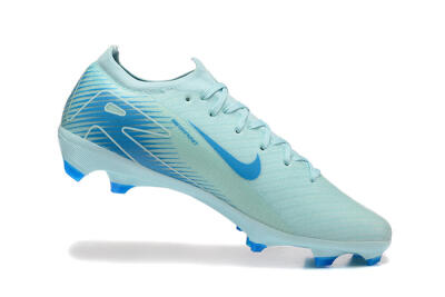 Nike Air Zoom Mercurial Vapor 16 Elite FG Firm Ground Soccer Cleats - Jade/White/Blue