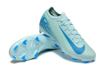 Nike Air Zoom Mercurial Vapor 16 Elite FG Firm Ground Soccer Cleats - Jade/White/Blue
