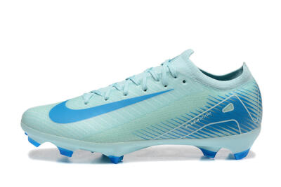 Nike Air Zoom Mercurial Vapor 16 Elite FG Firm Ground Soccer Cleats - Jade/White/Blue
