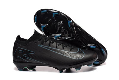 Nike Air Zoom Mercurial Vapor 16 Elite FG Firm Ground Soccer Cleats - Black/Blue