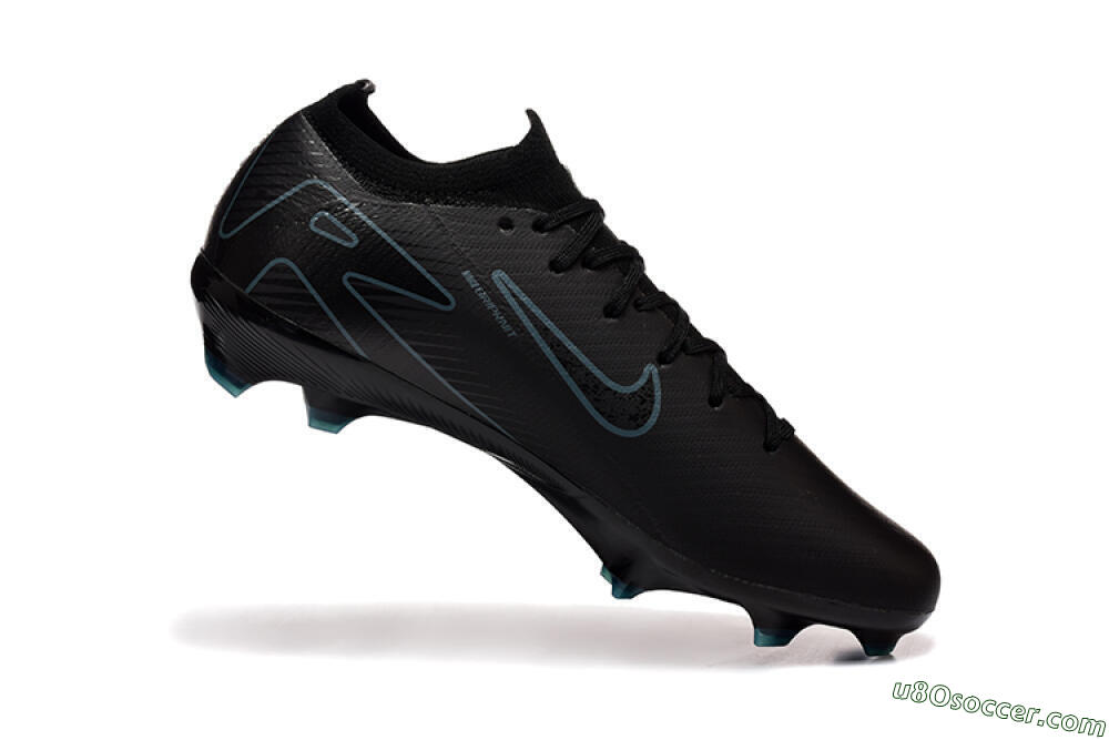 Nike Air Zoom Mercurial Vapor 16 Elite FG Firm Ground Soccer Cleats - Black/Blue 7