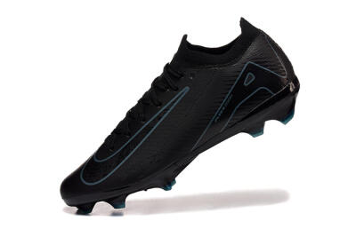 Nike Air Zoom Mercurial Vapor 16 Elite FG Firm Ground Soccer Cleats - Black/Blue