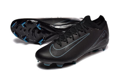 Nike Air Zoom Mercurial Vapor 16 Elite FG Firm Ground Soccer Cleats - Black/Blue