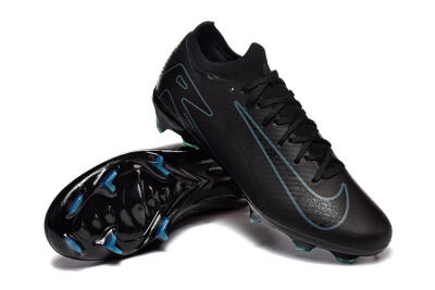 Nike Air Zoom Mercurial Vapor 16 Elite FG Firm Ground Soccer Cleats - Black/Blue