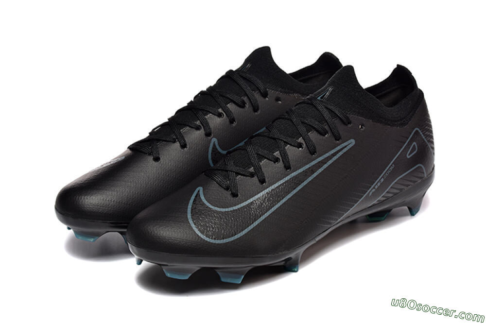 Nike Air Zoom Mercurial Vapor 16 Elite FG Firm Ground Soccer Cleats - Black/Blue 5