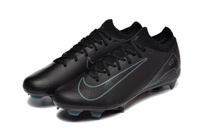 Nike Air Zoom Mercurial Vapor 16 Elite FG Firm Ground Soccer Cleats - Black/Blue