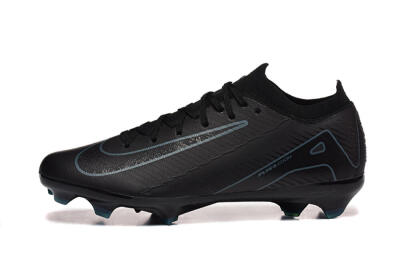 Nike Air Zoom Mercurial Vapor 16 Elite FG Firm Ground Soccer Cleats - Black/Blue