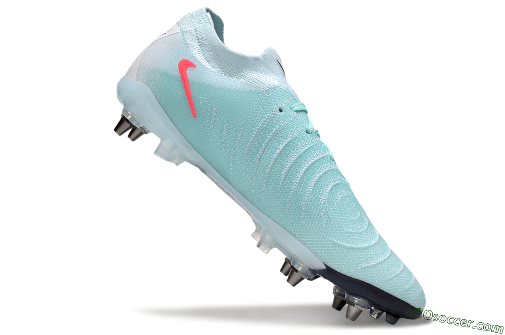 Nike Phantom GX 2 Elite SG Soft Ground Soccer Cleats - Jade/Pink/Blue 4