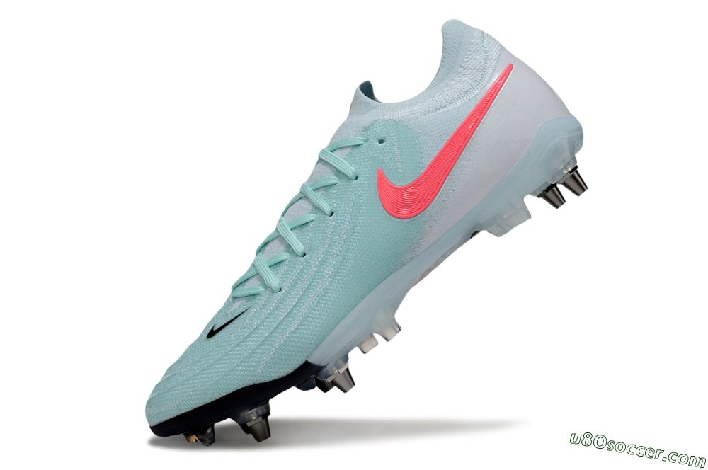 Nike Phantom GX 2 Elite SG Soft Ground Soccer Cleats - Jade/Pink/Blue 5