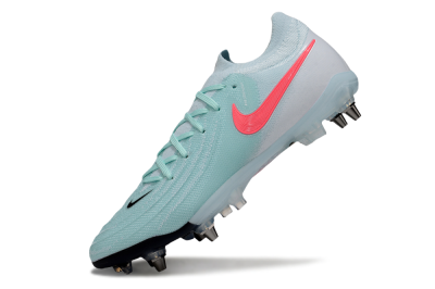 Nike Phantom GX 2 Elite SG Soft Ground Soccer Cleats - Jade/Pink/Blue