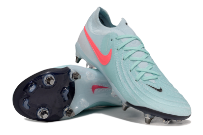 Nike Phantom GX 2 Elite SG Soft Ground Soccer Cleats - Jade/Pink/Blue
