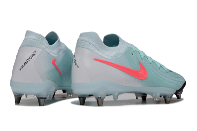 Nike Phantom GX 2 Elite SG Soft Ground Soccer Cleats - Jade/Pink/Blue