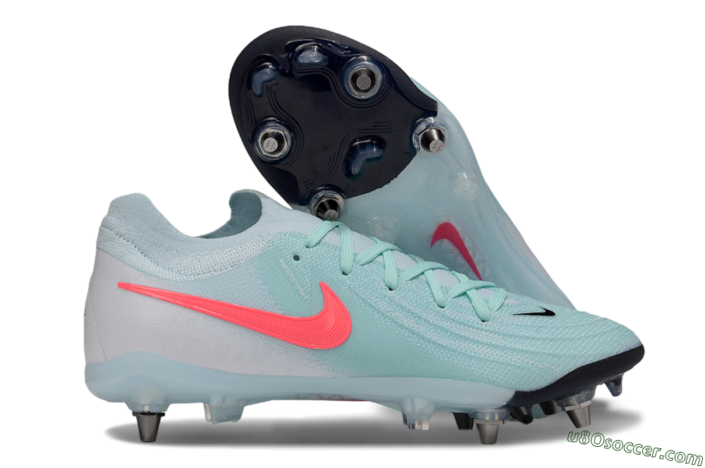 Nike Phantom GX 2 Elite SG Soft Ground Soccer Cleats - Jade/Pink/Blue 1