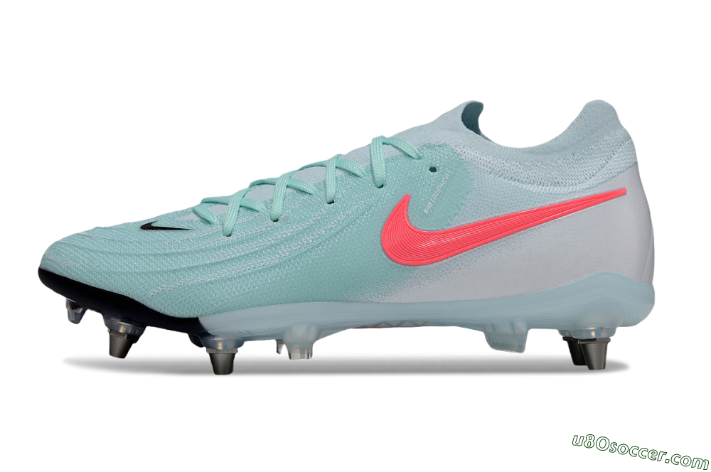 Nike Phantom GX 2 Elite SG Soft Ground Soccer Cleats - Jade/Pink/Blue 2