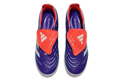 Adidas Predator Elite Foldover Tongue TF Artificial Turf Soccer Shoes - Blue/White/Red