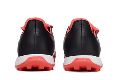 Adidas Predator Elite Foldover Tongue TF Artificial Turf Soccer Shoes - Black/White/Red