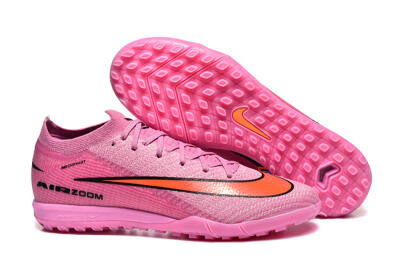 Nike Air Zoom Mercurial Vapor 16 Elite TF Artificial Turf Soccer Shoes - Pink/Red/Black