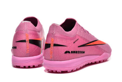 Nike Air Zoom Mercurial Vapor 16 Elite TF Artificial Turf Soccer Shoes - Pink/Red/Black