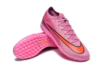 Nike Air Zoom Mercurial Vapor 16 Elite TF Artificial Turf Soccer Shoes - Pink/Red/Black