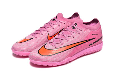 Nike Air Zoom Mercurial Vapor 16 Elite TF Artificial Turf Soccer Shoes - Pink/Red/Black