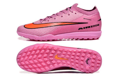 Nike Air Zoom Mercurial Vapor 16 Elite TF Artificial Turf Soccer Shoes - Pink/Red/Black