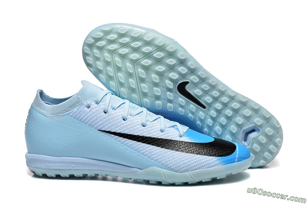 Nike Air Zoom Mercurial Vapor 16 Elite TF Artificial Turf Soccer Shoes - Jade/Blue/Black 1