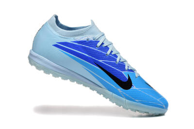 Nike Air Zoom Mercurial Vapor 16 Elite TF Artificial Turf Soccer Shoes - Jade/Blue/Black