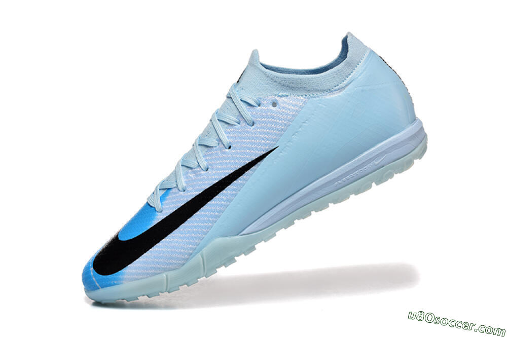 Nike Air Zoom Mercurial Vapor 16 Elite TF Artificial Turf Soccer Shoes - Jade/Blue/Black 8