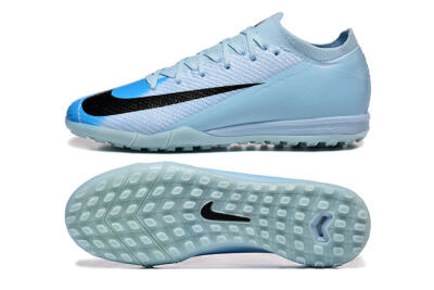 Nike Air Zoom Mercurial Vapor 16 Elite TF Artificial Turf Soccer Shoes - Jade/Blue/Black