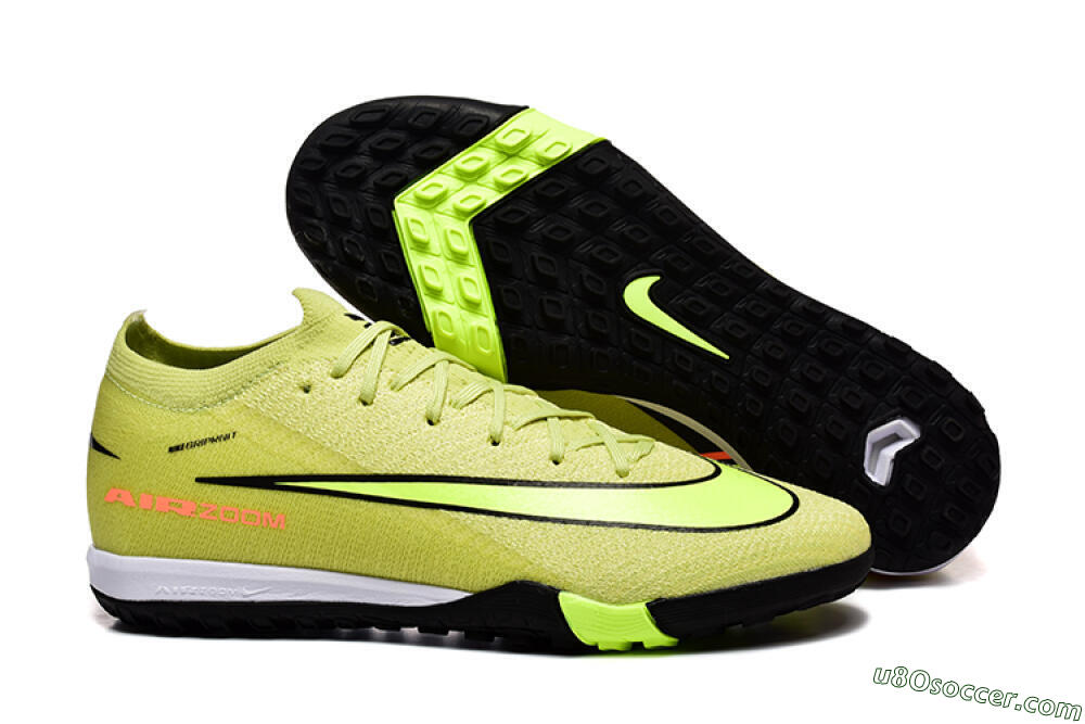 Nike Air Zoom Mercurial Vapor 16 Elite TF Artificial Turf Soccer Shoes - Yellow/Black/Red 1
