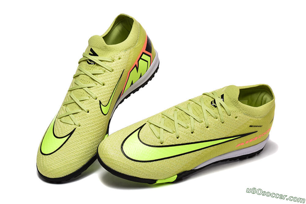 Nike Air Zoom Mercurial Vapor 16 Elite TF Artificial Turf Soccer Shoes - Yellow/Black/Red 6