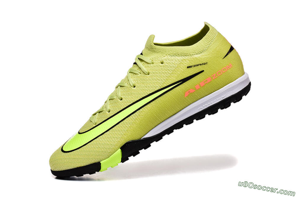 Nike Air Zoom Mercurial Vapor 16 Elite TF Artificial Turf Soccer Shoes - Yellow/Black/Red 8
