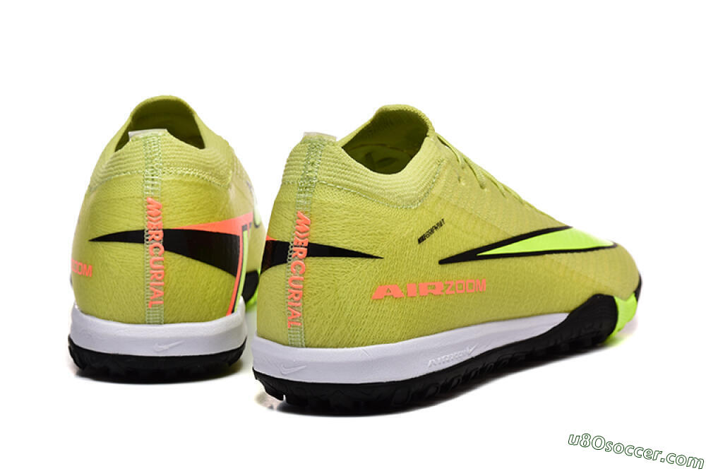 Nike Air Zoom Mercurial Vapor 16 Elite TF Artificial Turf Soccer Shoes - Yellow/Black/Red 9