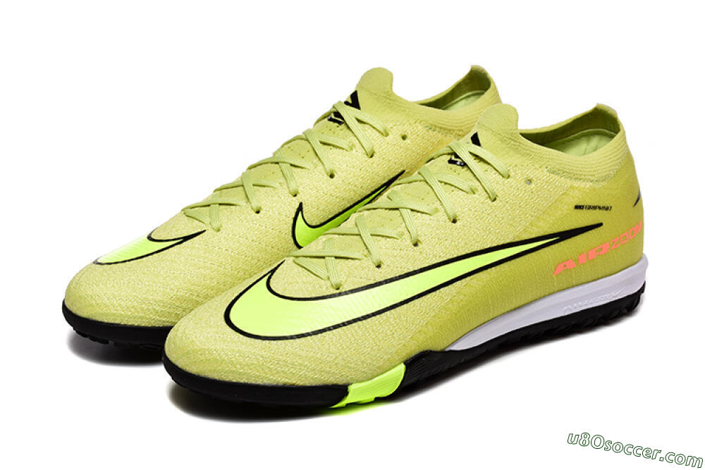 Nike Air Zoom Mercurial Vapor 16 Elite TF Artificial Turf Soccer Shoes - Yellow/Black/Red 5