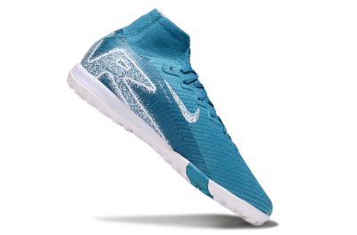 Nike Air Zoom Mercurial Superfly 10 Elite TF Artificial Turf Soccer Shoes - Blue/White