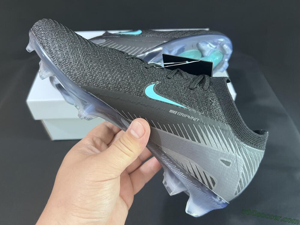 Nike Air Zoom Mercurial Vapor 16 Elite FG Firm Ground Soccer Cleats - Black/Jade